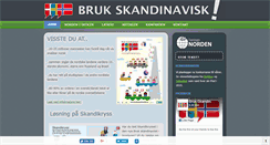 Desktop Screenshot of brukskandinavisk.no